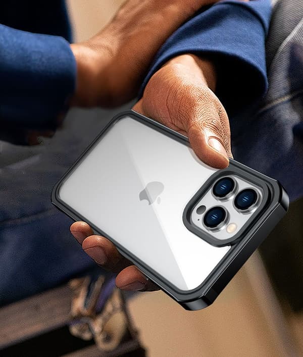 Mobilskal till iPhone 14 360 Premium Full - Svart