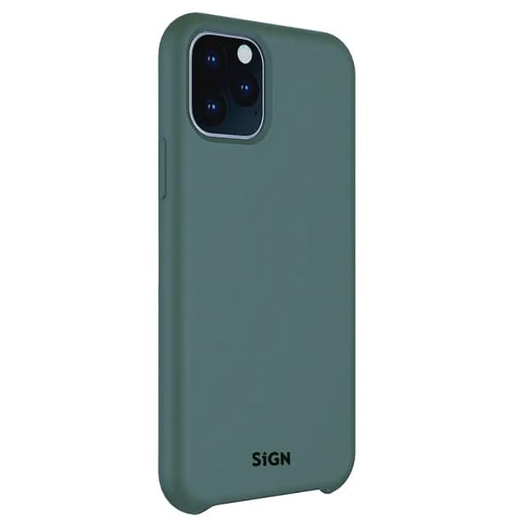 SiGn iPhone 12 Pro/12 Etui Flydende Silikone - Mint