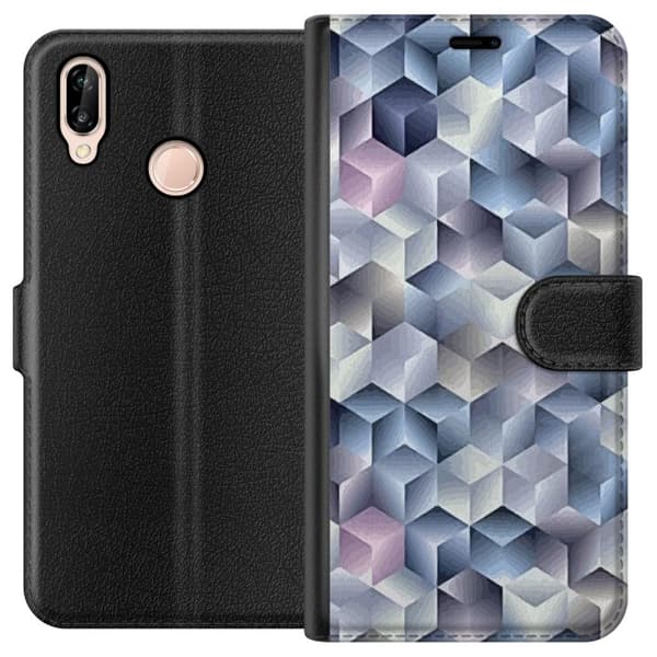 Pung taske til Huawei P20 lite med Cyclone