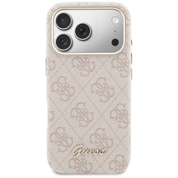 Guess  Mobilskal För iPhone 17 Pro Max MagSafe 4G Script - Rosa