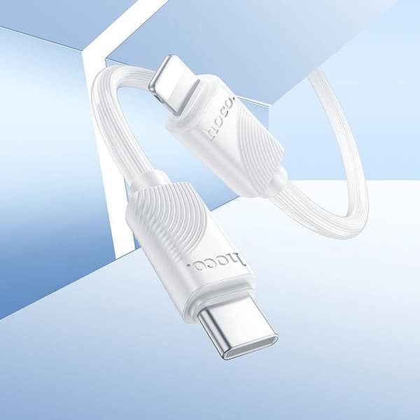 Hoco USB-C - Lightning 27W Kabel 1m X114 PD - Hvid