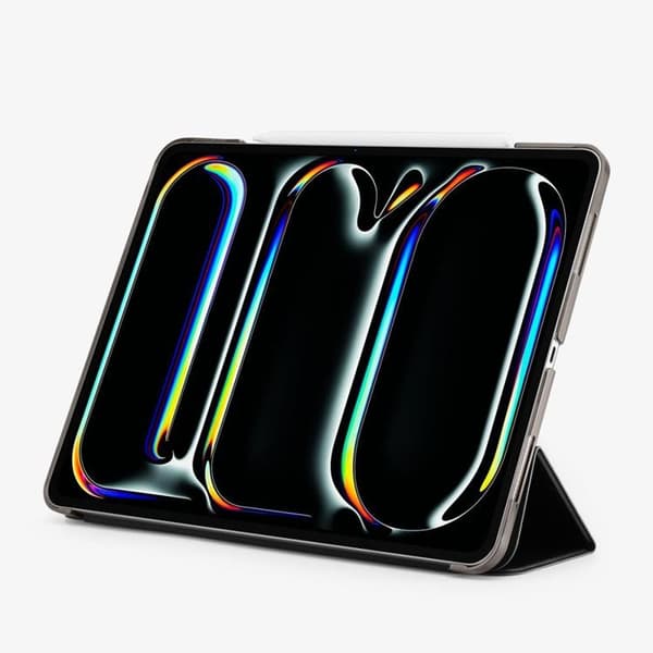 Spigen iPad Pro 13 (2024) Kotelo Smart Fold - Musta