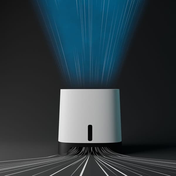 MEACO Luftfugter Armin 680ml Evaporativ