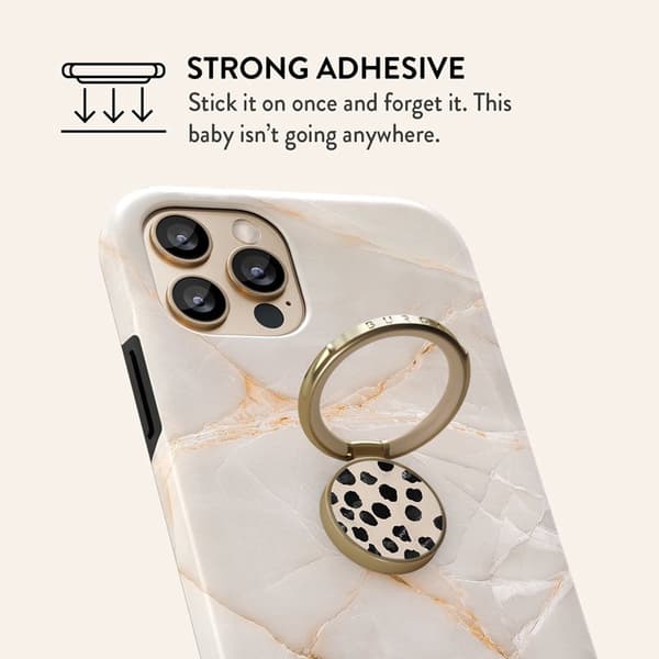 Burga Almond Latte - Universal Ringholder Guld