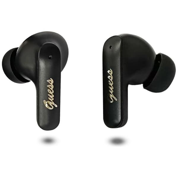 Guess TWS In-ear Hovedtelefoner Script Metal Logo - Sort