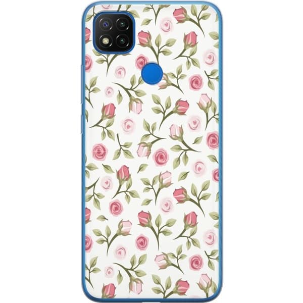 Mobilskal till Xiaomi Redmi 9C med Blommigt
