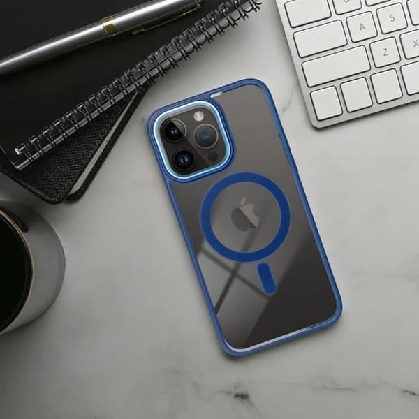 Mobilskal till iPhone 17 Pro Max MagSafe Color Edge - Blå