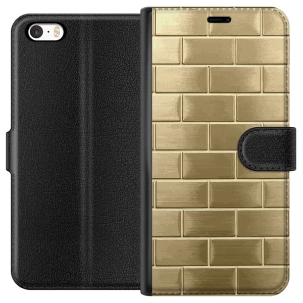 Pung Taske til Apple iPhone 5s med gyldne mursten