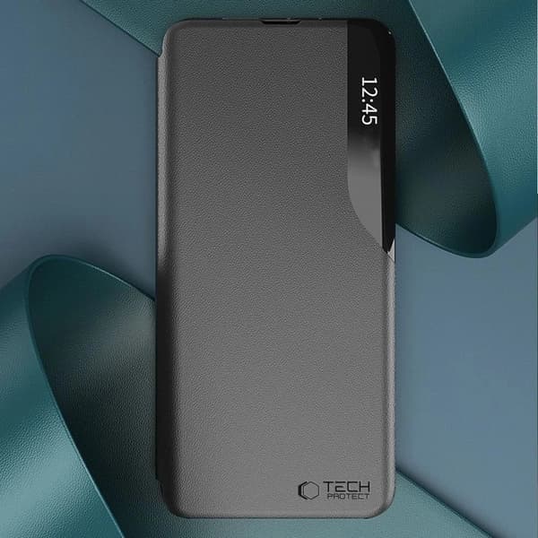 Tech-Protect telefontaske til Galaxy A37 5G Smart View - Sort