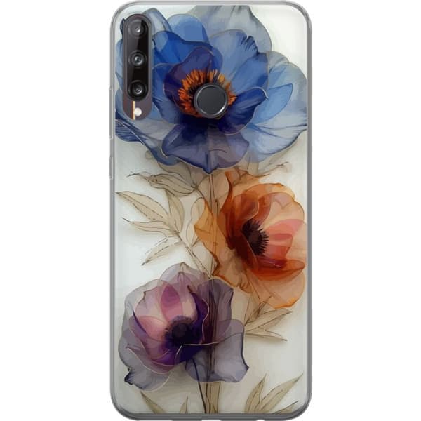 Mobilskal till Huawei P40 lite E med Silkesblommor