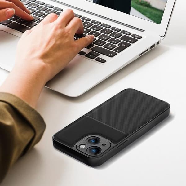 Telefontaske til iPhone 16 Pro Noble - Sort