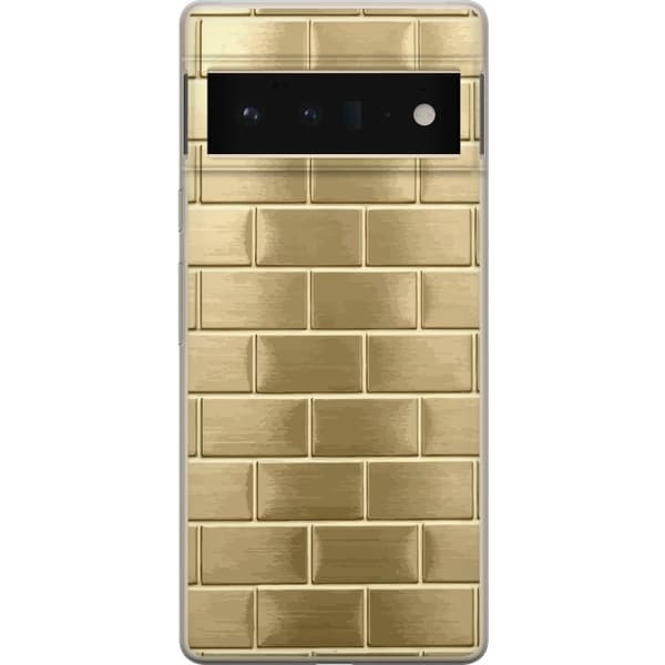 Mobilskal till Google Pixel 6 Pro med Gyllene Murstenar