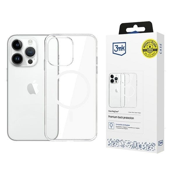3MK Mobilcover til iPhone 13 Pro Max MagSafe - Klar