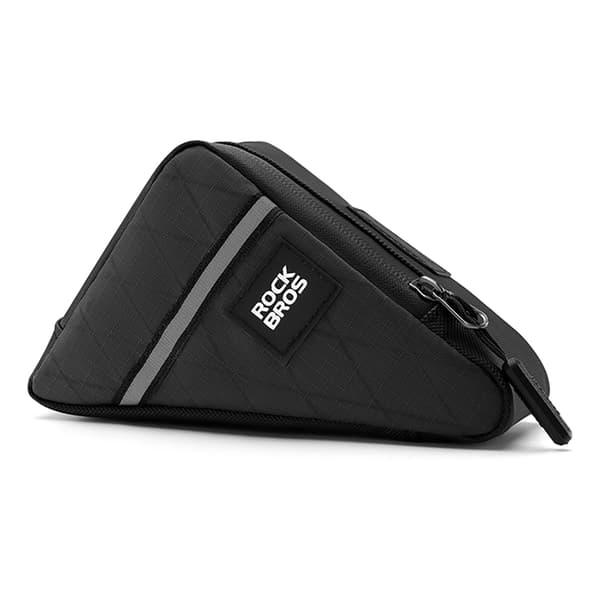 Rockbros Trekant Cykelrammetaske 0.3L - Sort