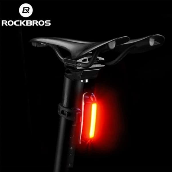 Rockbros Bagcykel Lygte - Sort