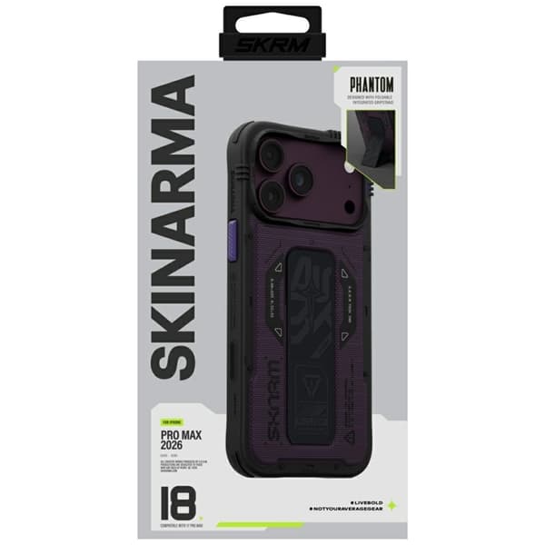 Skinarma-puhelinkotelo iPhone 18 Pro/17 Pro Magsafe Phantomille