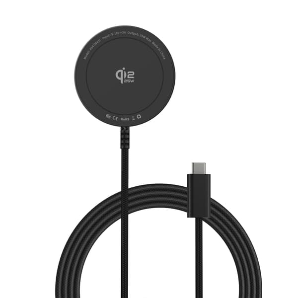 Tech-Protect Langaton Laturi Magsafe Magnetic 25W - Musta