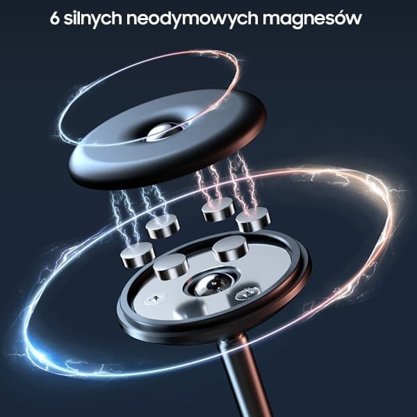 AWEI Magnetisk Bilholder til Cockpit X22 - Sort