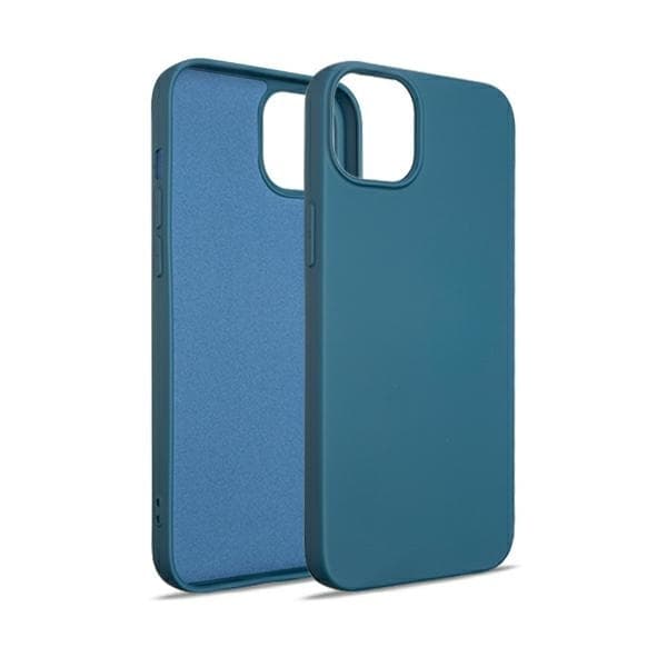 Beline iPhone 15 Plus silikonikuori - Sininen