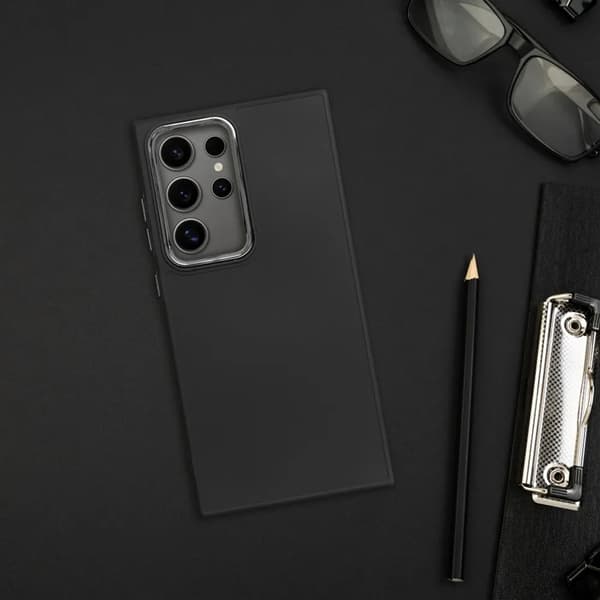 Telefontaske til Galaxy A56 5G Ramme - Sort