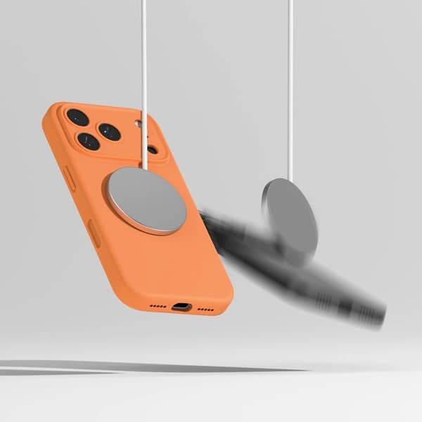 Ringke Mobilskal till iPhone 18 Pro Max/17 Pro Max MagSafe Silikon - Tangerine