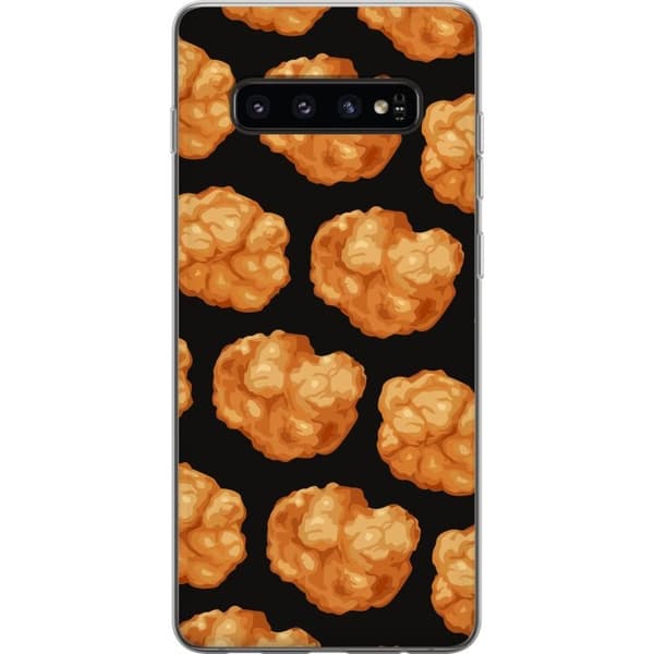Telefonetuier til Samsung Galaxy S10 med Nuggets