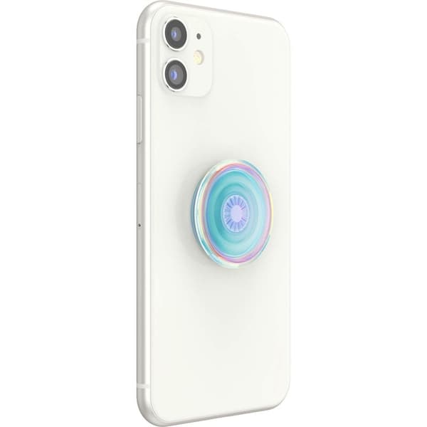 POPSOCKETS Mobiltelefonholder PopGrip Original Clear Iriscent