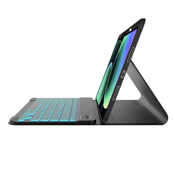 Tech-Protect-kotelo Xiaom Pad 7/7 Pro:lle näppäimistöllä - Musta