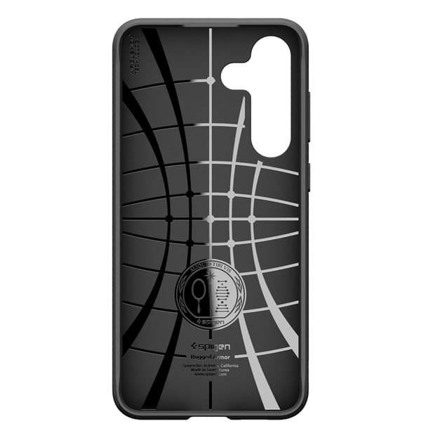 Spigen telefontaske til Galaxy S25 FE Rugged Armor - Mat Sort