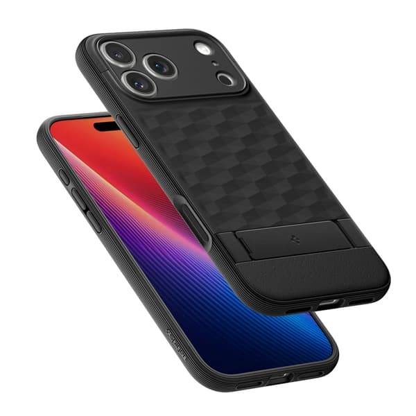 Spigen Telefontaske til iPhone 17 Pro Max Magsafe Parallax - Sort