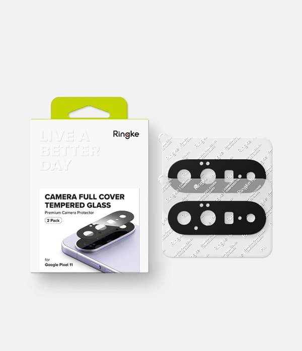 [2-Pack] Ringke Härdat Glas Kameraskydd För Google Pixel 11