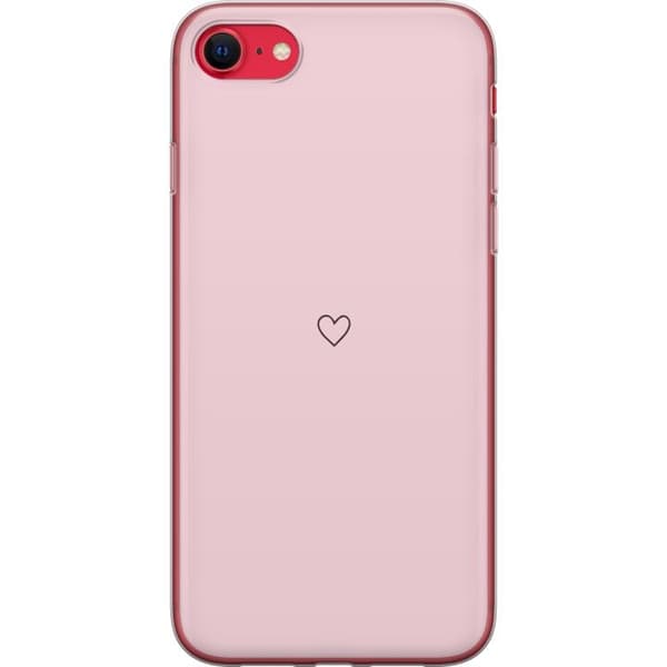 Apple iPhone SE (2022) Telefontaske med lille hjerte