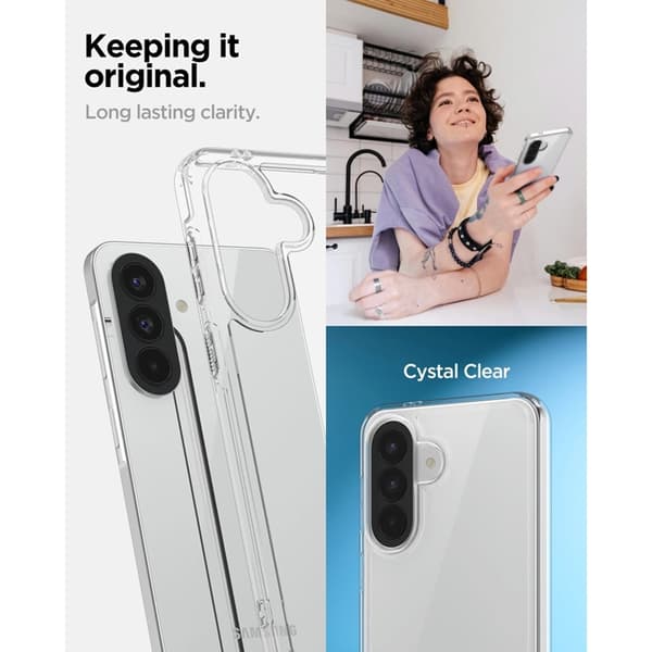 Spigen Mobilskal För Galaxy A57 5G Liquid Crystal - Clear