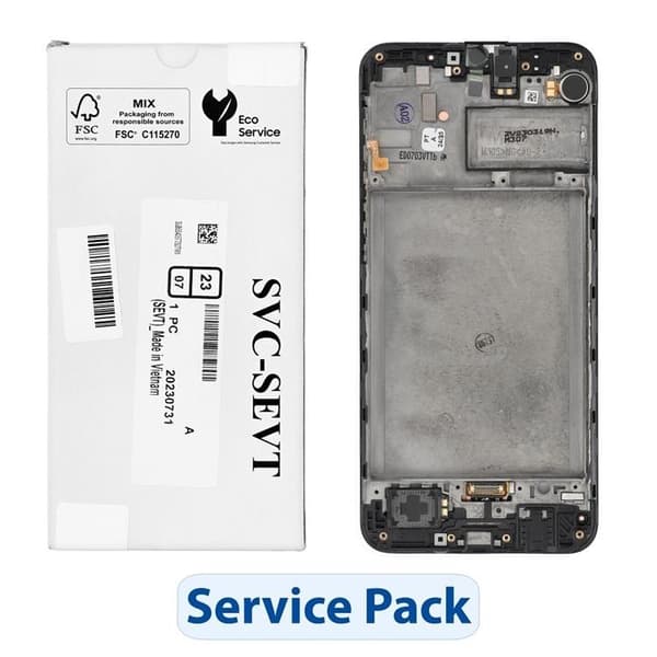 SAMSUNG M21 Skärm med LCD-display ServicePack