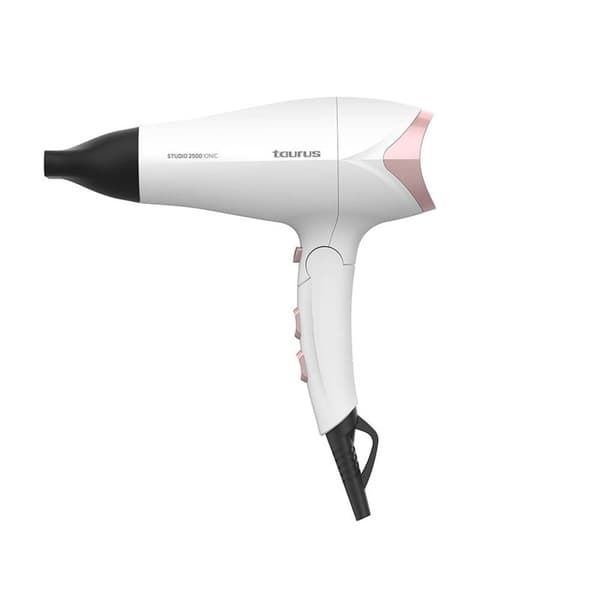 TAURUS Hårtørrer 2400W Studio 2500 ionisk hvid