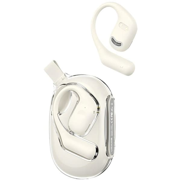 USAMS G26 OWS Bluetooth Hörlurar 5.3 - Vit