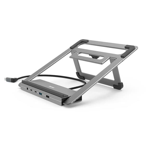Hama USB-C dockingstation 12in1 - Sort