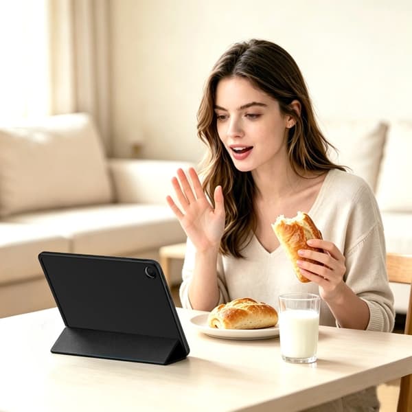 Tech-Protect-kotelo Xiaomi Redmi Pad 2 9.7 SC Pen - Musta