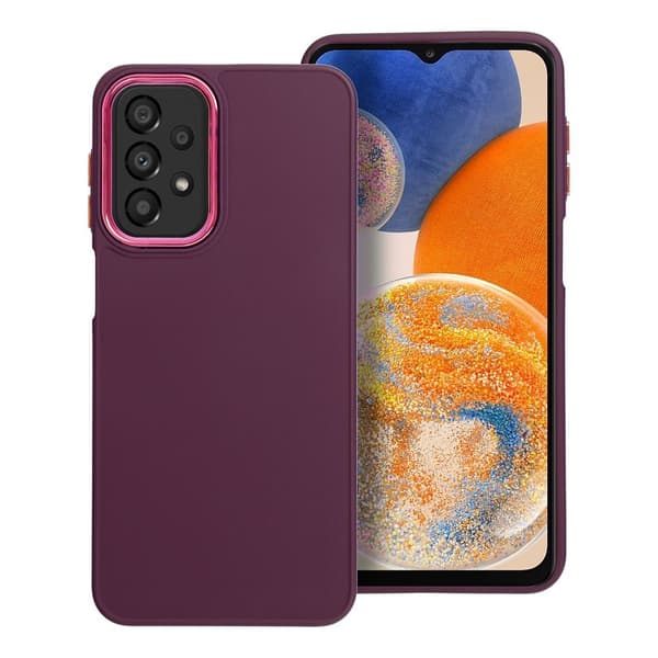 Holdbart FRAME Cover til Samsung A23 5G lilla