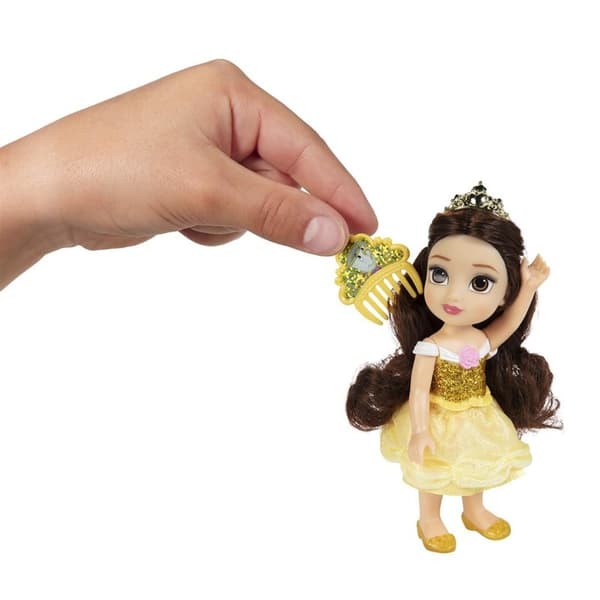 DISNEY Docka Petite Doll w/ Comb Belle 15cm