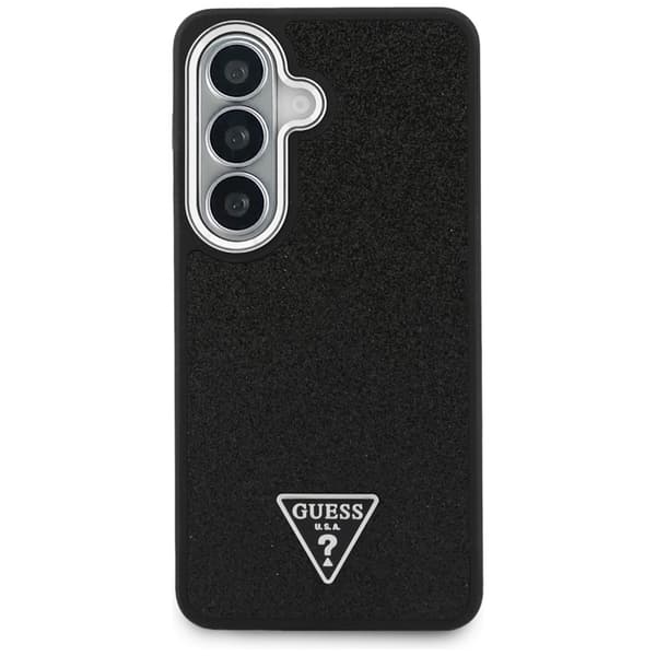 Guess Mobilcover Til Galaxy S26 MagSafe Fixed Glitter Triangle - Sort