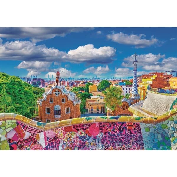 CLEMENTONI Pussel 1000 Pcs CB Park Güell Barcelona