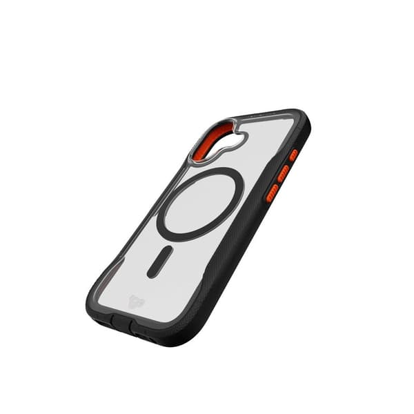 Tech21 Evo Pro MagSafe käsihihnalla Apple iPhone 17 Läpinäkyvä/Musta