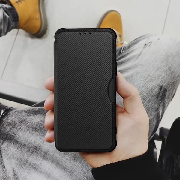 iPhone 16 Pro Max Plånboksfodral Razor - Svart