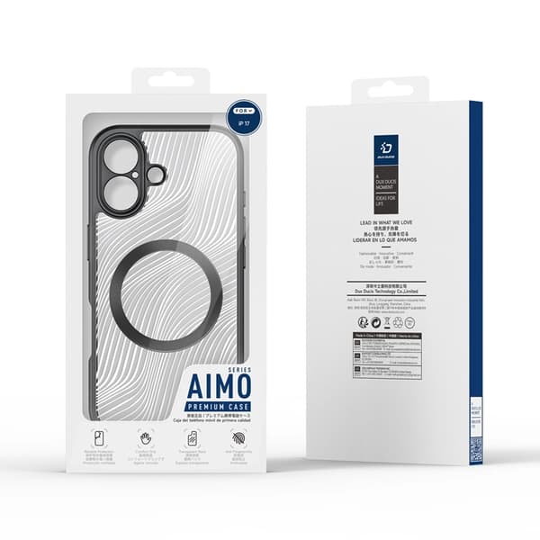 Dux Ducis iPhone 17 MagSafe Aimo -musta