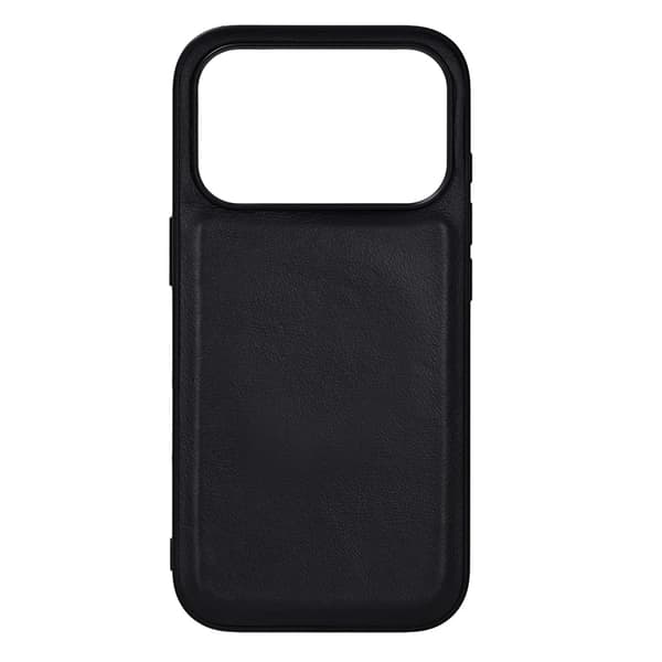 BUFFALO Telefontaske til iPhone 17 Pro MagSafe Læder - Sort