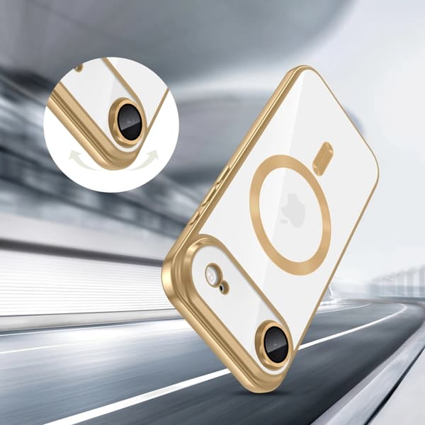 Tech-Protect Mobilskal till iPhone Air Magsafe Flex - Shiny Guld