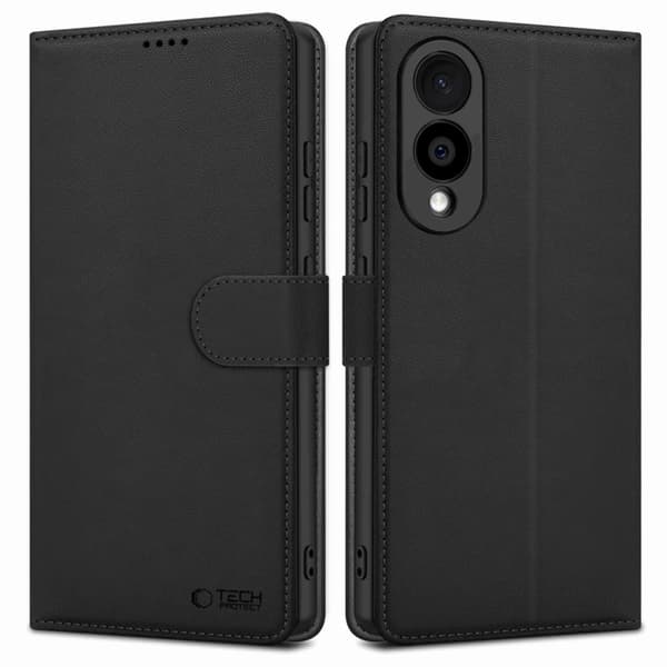 Tech-Protect Galaxy S25 Edge Pung Etui - Sort