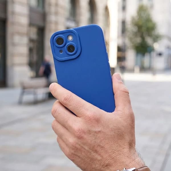 Matta 2.0 -sininen iPhone 18 Pro -puhelinkotelo
