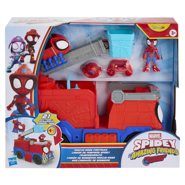 MARVEL SM and AF Rescue Webs Firetruck